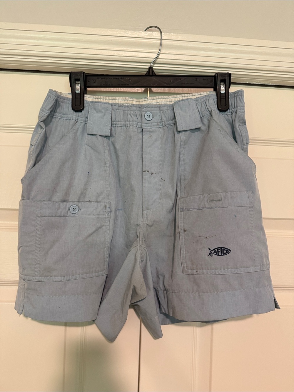 AFTCO Light Blue Men's Cargo Shorts
